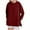 Red Sweatshirts for women _i, variant on safuny Women's Oversized Sweatshirts with Side Slit Zipper Crewneck Long Sleeve Pullover Soft Tops Fall Clothes Beige _i M