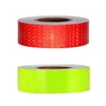 thumbnail image 2 of 3000x50mm Red PVC Car Reflective Sticker - High Reflectivity, Waterproof, Long-Lasting Safety Warning Decal for Vehicles, Ships, Roads & Machinery - Enhances Night Driving Safety & Cool Decoration, 2 of 6