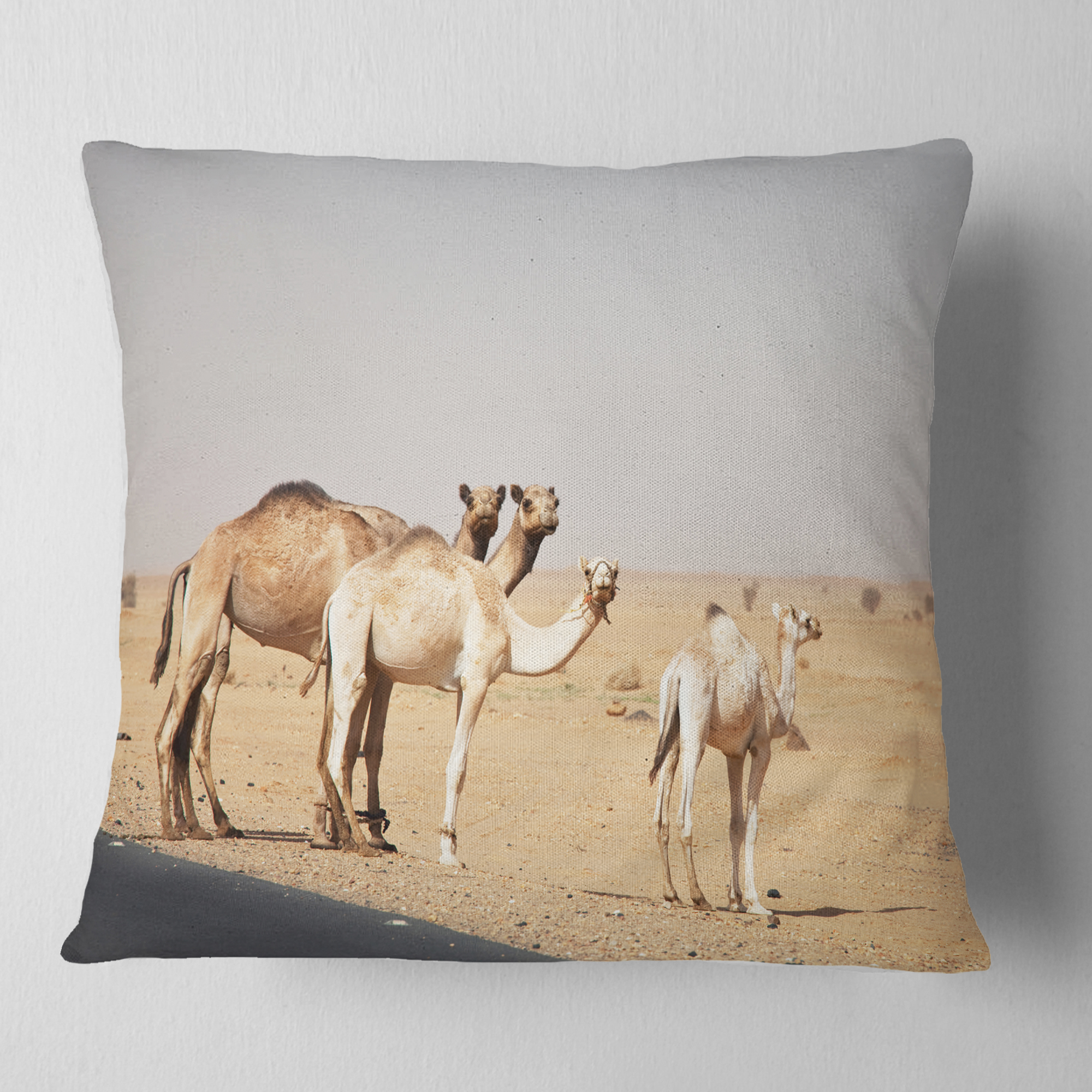 Designart 18" x 18" Animal Polyester Throw Pillow