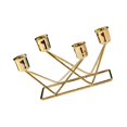 thumbnail image 1 of Candelabro cónico Macarena Metal Decoración de Mesa 8x2,7x4,7 pulgadas, 1 of 8