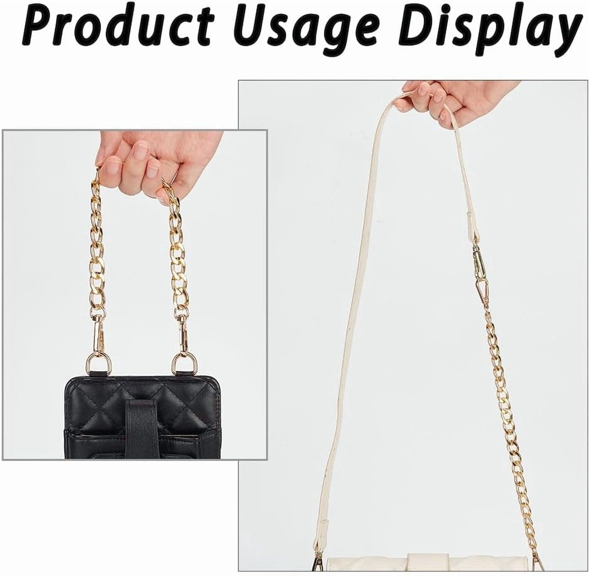 UNICRAFTALE Tasverlengingsketting – 2 Stuks In Goud, 12,5 & 20 Cm, Voor Handtassen En Schoudertassen
