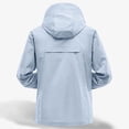 thumbnail image 4 of pstuiky camisas de manga larga para hombre, Blusa informal de color liso con capucha y manga larga raglán para hombre, resistente al sol, con cordón ajustable Tops de hombre xl, 4 of 6