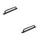 thumbnail image 3 of Riwesomey manija de los muebles con tornillos de montaje perillas de hardware mejora tiradores de puertas resistentes al desgaste decoración negro / 224 Negro/224 mm 2piezas Riwesomey CBP376763, 3 of 5