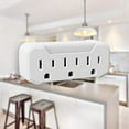 thumbnail image 4 of Amerelle 3493517 Automatic Plug-in Incandescent Night Light with Outlet, 4 of 6