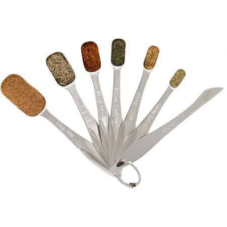 

Chef Pomodoro Stainless Steel Measuring Spoons 7-Piece Set