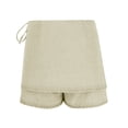 thumbnail image 6 of RYRJJ Womens Denim Skorts Y2k Low Waist Cargo Denim Mini Skirts with Shorts Button Down Bodycon Pencil Jean Skirts(Beige,M), 6 of 7