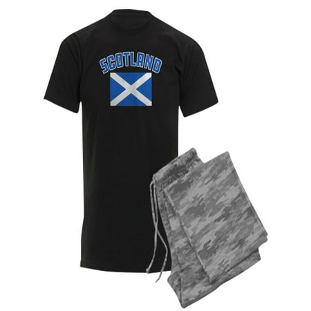 

CafePress - Scotland Flag - Men s Dark Pajamas