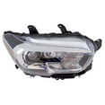 thumbnail image 7 of KAIHUIXING Headlight Headlamp w/Black & Chrome Housing Right for Toyota for Tacoma Limited//SR5/ off-Road/ Sport 16-17 Truck Composite-Assembly Type Clear-Lens, 7 of 7