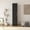 Black, variant on Modern Stackable Wall Mounted Storage Cabinet with Movable Shelves and 3-Doors,Wooden Wall Mounted Storage Cabinet for Bedroom, Living Room, Kitchen, Laundry Room, Bathroom and Garage, White