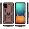 thumbnail image 2 of TGHTBA-A51 5G Case, Phone Case for Samsung Galaxy A51 5G Case,with Kickstand Ring,Adjustable Stand,Military Grade,Heavy Duty Protection,Shockproof,Anti-Fingerprint,Support Magnet Car Mount,Rose Gold, 2 of 4