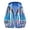 Blue, variant on Men's Color Reflective Coat Metallic Jacket Lightweight Zip Up Holographic Shiny Hooded Jackets Hooded Windbreaker Pocket Jacket(White,S)