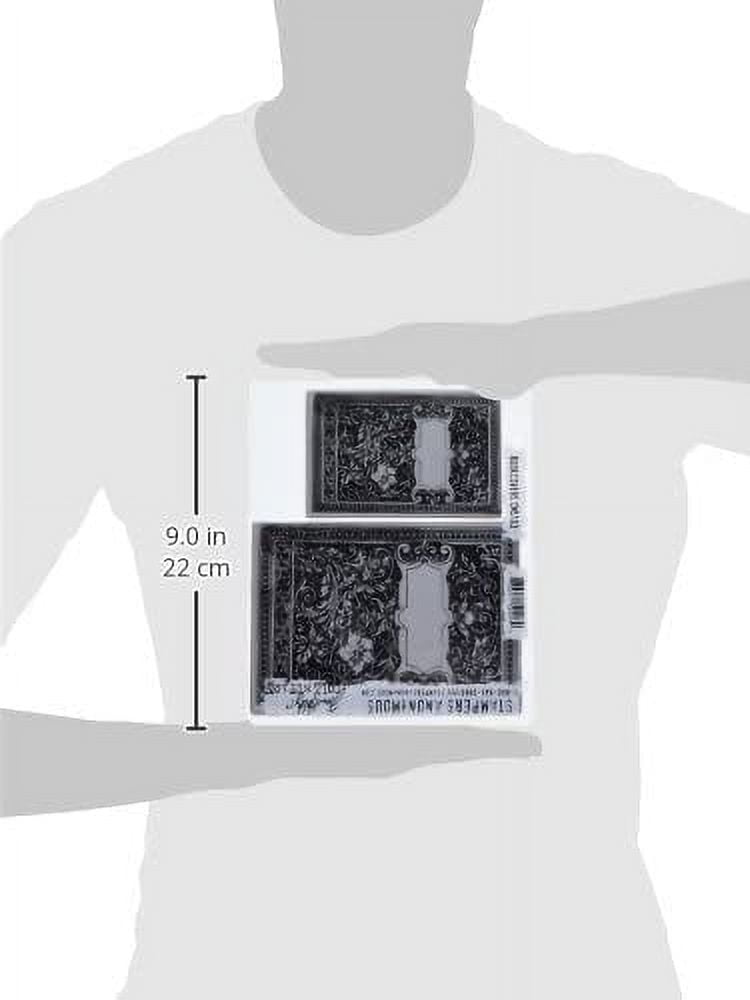 Tim Holtz Cling Rubber Stamp Set-Book Cover