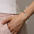 thumbnail image 4 of Faty-T Gifts for Women To My Daughter Cross Bracelet Faith Easter Catholic Religious Christian Jewelry, Meaningful Baptism Communion Natural Beads Bracelets, 4 of 96