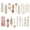 style9, variant on QSJRZP 20 Pcs Pearl Hair Clips Set Fashion Korean Acrylic Resin Hair Barrettes, Bobby Pins Hairpins for Women and Ladies Girls Headwear Styling Tools, Hair Accessories for Decorative Party Wedding