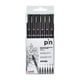 thumbnail image 1 of 6 Estilografo Ultrafino Pin Uni Ball Color Negro Dibujo, 1 of 3