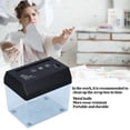 thumbnail image 6 of Suodoka Mini Paper Shredder USB Battery Operated Portable A6 Document Cutting Machine for Home Office Privacy Protection, 6 of 7