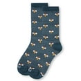 thumbnail image 4 of MeMoi Honey Bee Bamboo Blend Crew Socks - Womens - Female, 4 of 4