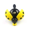 thumbnail image 4 of Sonnette de Guidon en Forme de Coccinelle pour Vélo (Jaune), 4 of 5