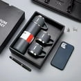 thumbnail image 3 of InnotechSc Stainless Steel Thermo 500ml/16.9oz Vacuum Insulated Bottle with Cup for Coffee Hot drink and Cold drink water flask- Gray set, 3 of 10