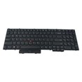 thumbnail image 1 of kusrkot Clavier d'Ordinateur Portable / Us Layout / Matte / avec Clavier Durable pour P50 20EN/20EQ P70, 1 of 9