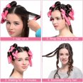 thumbnail image 5 of 30 PCS Flexible Hair Curlers, Flex Rods, Flexible Curling Rod, Flexible Curling Rollers, Curling Rods, Hair Rods for Sleeping Styling Hairdressing, Pink, 5 of 7