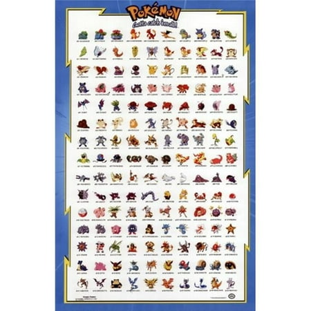 Pop Culture Graphics MOV198992 Pokemon The First Movie Movie Poster, 11 x 17