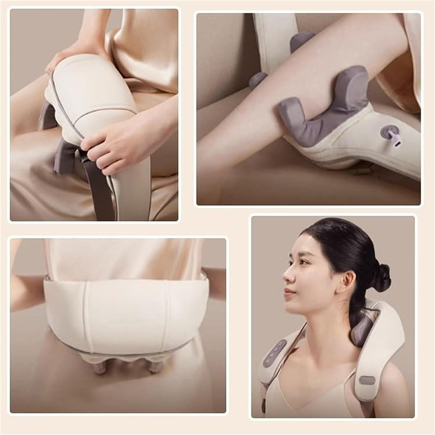 Massagers for Neck and Shoulder with Heat Goletsure Pain Relief Deep 5D BEST