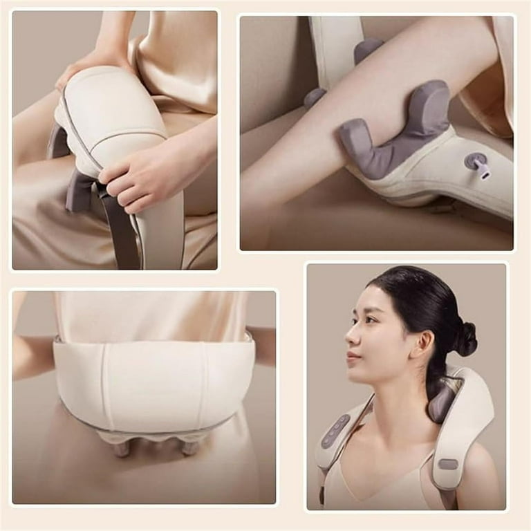 Hilmar Cordless Portable Neck and Shoulder Deep Tissue 3D Kneading Massager  with Heat