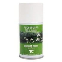 TC Microburst 9000 Air Freshener Refill, Orchard Fields, 5.3 oz Aerosol, 4/Carton