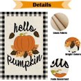 thumbnail image 5 of Fall Hello Pumpkin Garden Flag Vertical Double-Sided Design Autumn Harvest Festival Thanksgiving Yard Outdoor Decoration 12.5 x 18 Inch, 5 of 5