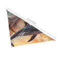 thumbnail image 3 of Naloa Sailing Dancing Dolphin Dog Bandanas 1PC Washable Triangle Dog Scarfs Premium Durable Fabric, for Small Medium Large Dogs and Cats, 3 of 6
