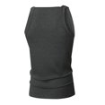 thumbnail image 6 of Lopecy-Sta Men Tank Tops Square Neck Vertical Ribbed Slim Fit Stretch Breathable Gym Bodybuilding Muscle Sleeveless Undershirts, 6 of 6