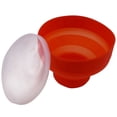 thumbnail image 2 of 2X Popcorn Microwave Silicone Foldable Red Kitchen Easy Tools Diy Popcorn Bucket Bowl Maker with Lid, 2 of 8