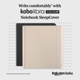 thumbnail image 3 of Funda Kobo Libra Colour SleepCover, piel vegana negra de 7 pulgadas, 3 of 6