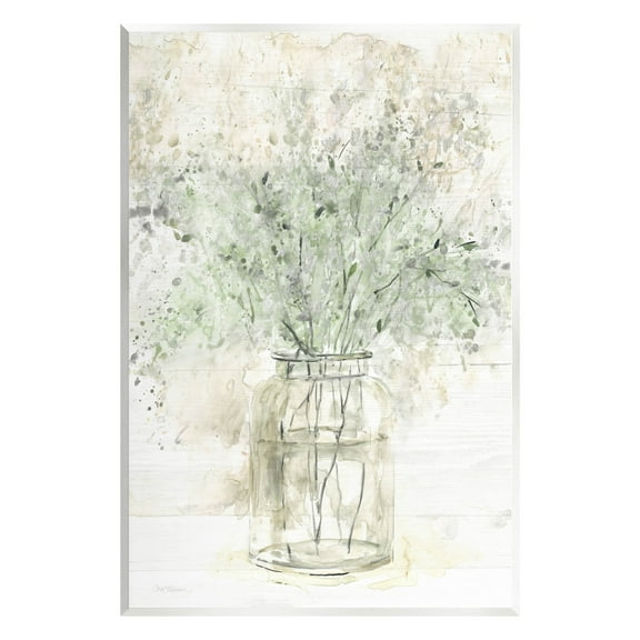 Baby's Breath Botanical Bouquet Botanical & Floral Graphic Art Unframed Art Print Wall Art