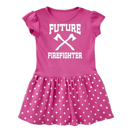 

Inktastic Future Firefighter Gift Baby Girl Dress