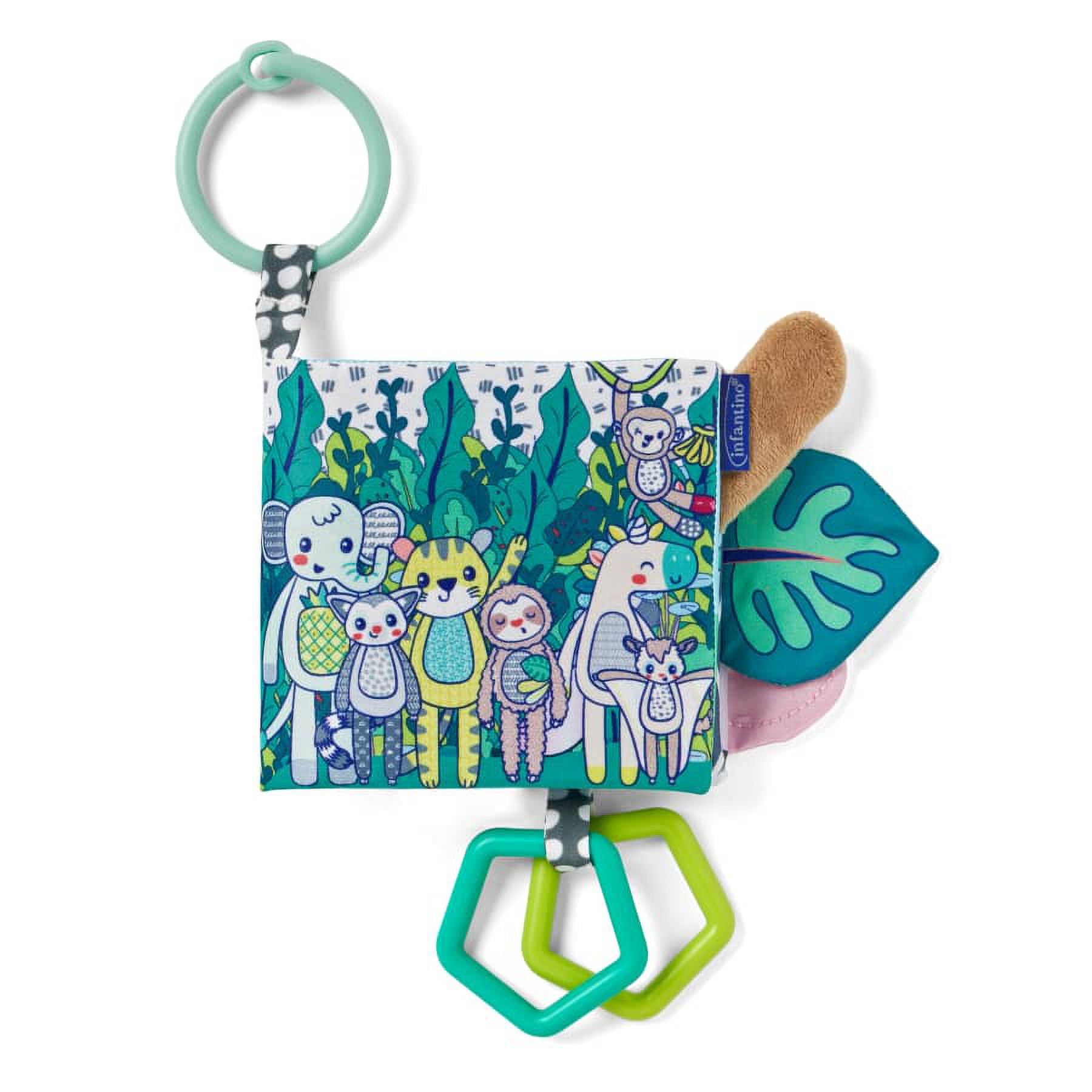 Infantino Sights & Sounds Sensory Gift Set, 0-12 Months, 3-Piece Set, Multicolor