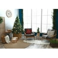 thumbnail image 2 of 18" x 18" Simply Daisy Snowflake Polyester Accent Pillow, Bright Red (1 Count), 2 of 4