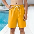 thumbnail image 4 of Mnyotv Summer Beach Shorts Kids Boys Athletic Short Casual Drawstring High Waisted Sweatshorts Size 5-6 Years, 4 of 6