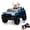 Blue, variant on Kicctian 24V 2-Seater Kids Ride-on Electric Truck with Parent Remote Max Speed of 5 Mph,Spring Suspension & Wireless Music for Ages 1-8,Black