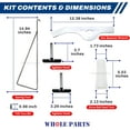 thumbnail image 2 of Top Load Washer Tool Kit Part# 725P3 - Replacement & Compatible with Some Crosley and Speed Queen Washing Machines, 2 of 7