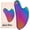 Irridescent, variant on Steel Gua Sha Facial Tools - Guasha Tool for Face, Face Sculpting Tool, Neck Massager, Double Chin Reducer Gua Sha Tools, Lymphatic Drainage Massager, Facial Skin Care - Iridescent