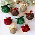 thumbnail image 5 of Glitter Christmas Ball Ornaments Set-Shatterproof Xmas Baubles with Sequins & Bows for Tree Decor | Sparkling Tinsel Hanging Balls for Indoor Outdoor Wedding Holiday Party Decorations | Festive Decor, 5 of 8