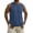 Blue, variant on Dolkfu Polyester Mens Tank Tops Summer Athletic Crew Neck Sleeveless Gray Refined Pull-on Solid Modern Athletic Tank Tops Gray,Xxs
