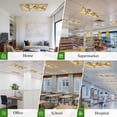 thumbnail image 6 of Beige Map Magnetic Fluorescent Light Covers for Ceiling Lights 2x4Ft, Retro Farmhouse Abstract Illustration Art Office Classroom Kitchen Drop Ceiling Light Covers Lighting Filters Shade Panel 3 Packs, 6 of 9