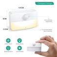 thumbnail image 2 of VIVIHEYDAY Night Light with PIR Motion Sensor, Auto-On/Off, Dusk to Dawn, Battery Operated (1/2/4/6 Pack), 2 of 10