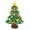 B, variant on Shoreew Montessori Felt Christmas Tree for Toddlers with Lights DIY Games Kids Plush Christmas Tree Set with 32/40 Ornaments