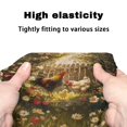 thumbnail image 7 of HELLHERO Cockerel Rollator Walker Seat Covers Back Cover & Breathable Anti-Slip Cover Protective Cover for Senior, 7 of 7