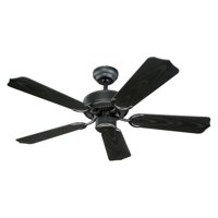 Monte Carlo 5WF42BK Weatherford II 42 in. Indoor / Outdoor Ceiling Fan - Matte Black