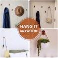 thumbnail image 5 of Ganchos de pared, paquete de 4 ganchos para abrigos montados en madera rústica, resistente, gancho para bata, perchero para colgar toallas de baño, percha para ropa, 5 of 5